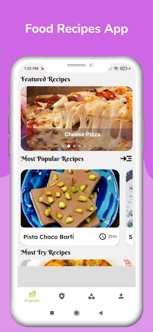 Food Recipes App Screenshot 0