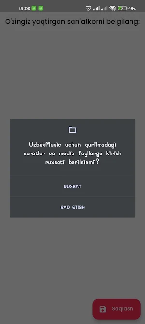 UzbekMusic Screenshot 0