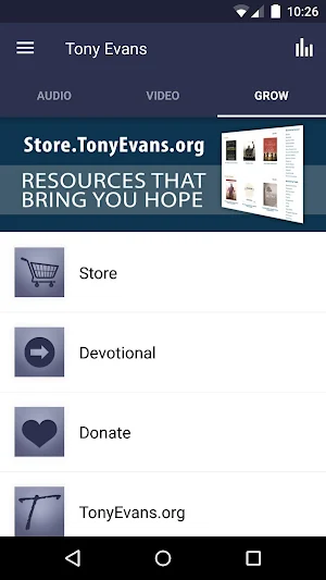Tony Evans Sermons Screenshot 2