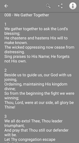 SDA Hymn Books Collection Screenshot 3