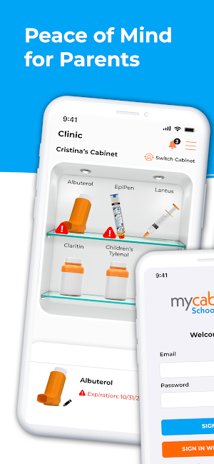 MyCabinet School Health Screenshot 0