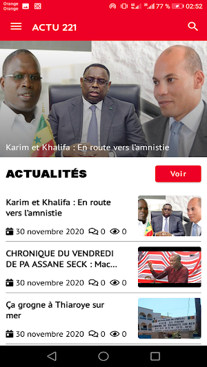 Actu 221 Screenshot 1