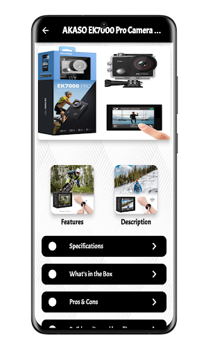 AKASO EK7000 Pro Camera Guide Screenshot 0