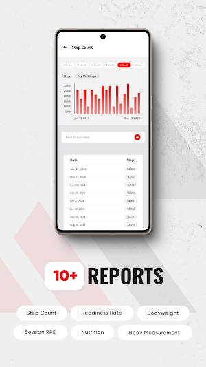 Rugby Muscle Training App Screenshot 2