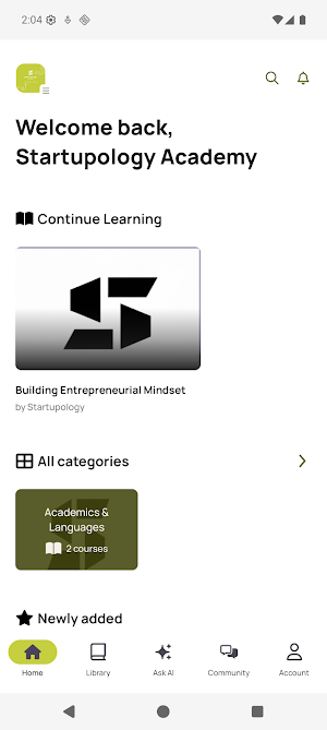 Startupology Academy Screenshot 2