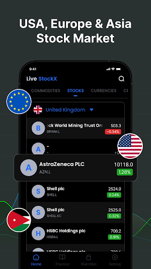 Stock Live Market - StockX Screenshot 1