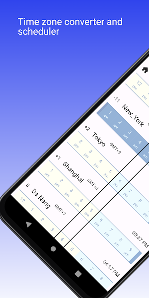 World Time Zones Converter Screenshot 0