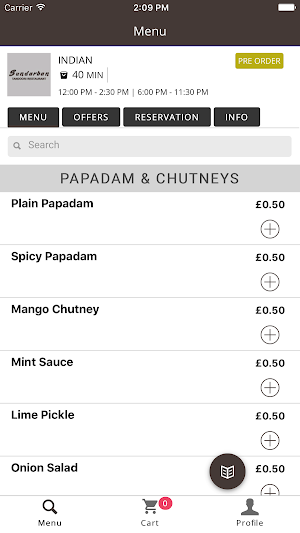 Sundarban Tandoori Screenshot 0