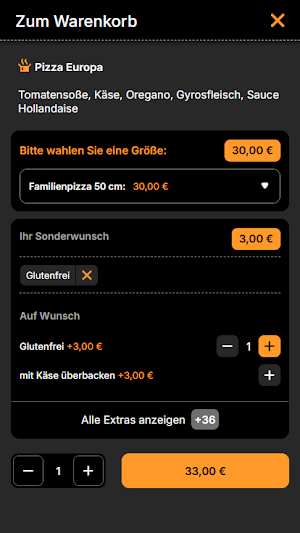 La Piazza Restaurant Bad Laer Screenshot 3