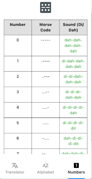Morse Code Translator Screenshot 1