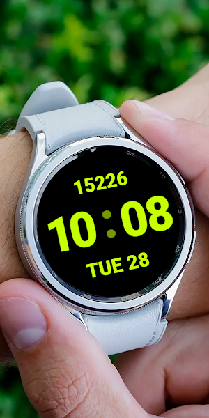 Digital Sport Watch face Screenshot 1