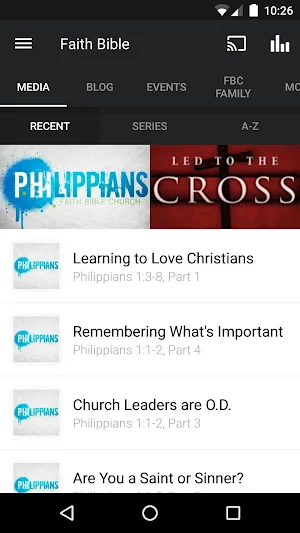 Faith Bible Church App Screenshot 0