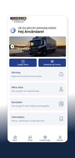 Budservice Stenkullen Screenshot 0