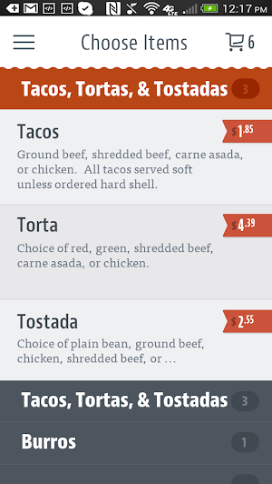 Mechy's Mexican Food Screenshot 2