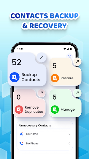 Backup & Recover Contacts Screenshot 0