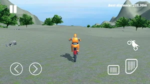 Motorcycle Ragdoll Fall Screenshot 1