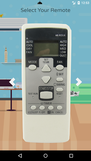 Remote Control For O General Air Conditioner Screenshot 0