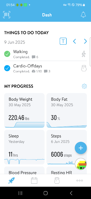 Peak Health and Fitness Screenshot 1