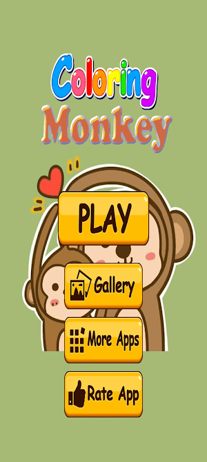 Monkey Coloring Screenshot 1