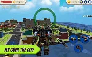 Robot Hero: City Simulator 3D Screenshot 3