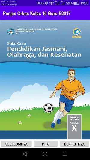 Penjas Orkes Kelas 10 Guru E20 Screenshot 0