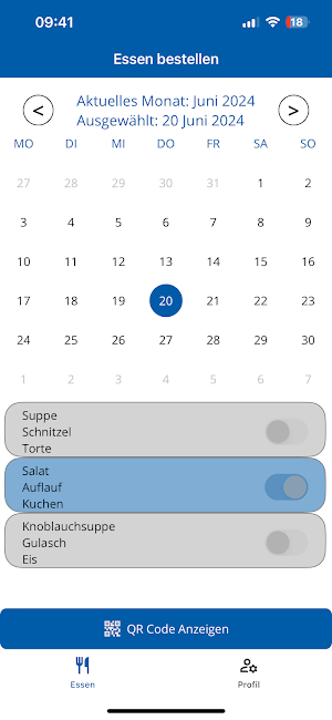 UNIQA Lunch NEU Screenshot 2