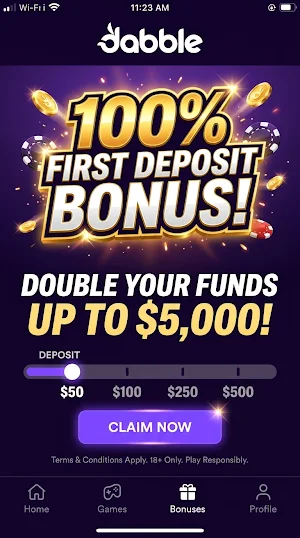 Dabble Casino Screenshot 0
