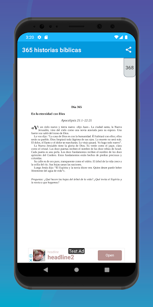 365 historias bíblicas dormir Screenshot 3