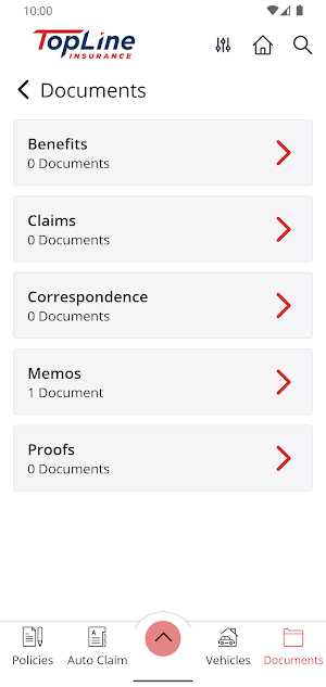 TopLine Insurance Screenshot 2