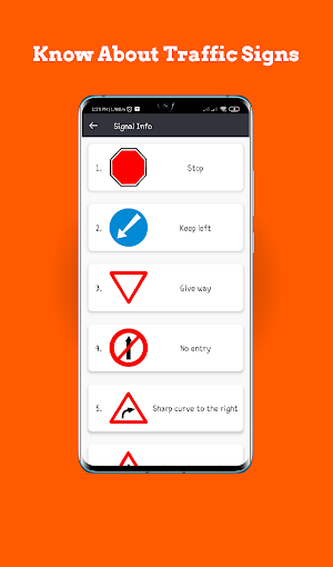 Vehicle Information & RTO Exam For Driving Test Screenshot 2