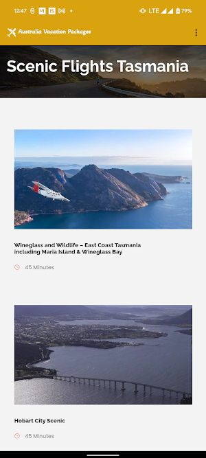 Australia Vacation Package Screenshot 3