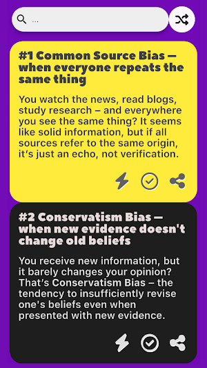Cognitive Biases: Think Better Screenshot 2