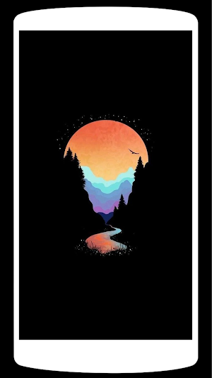 Aesthetic Black Wallpaper 4K Screenshot 2