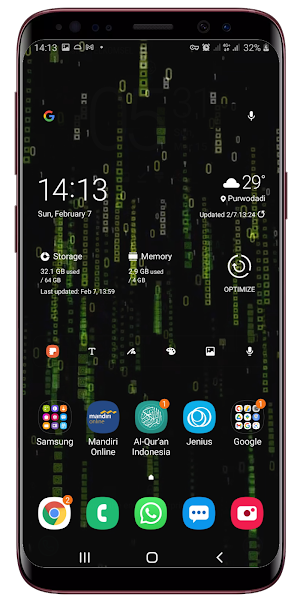 Hacker Live Wallpaper Screenshot 3