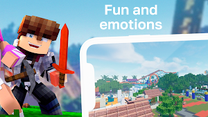 Dufan theme park map for mcpe Screenshot 2