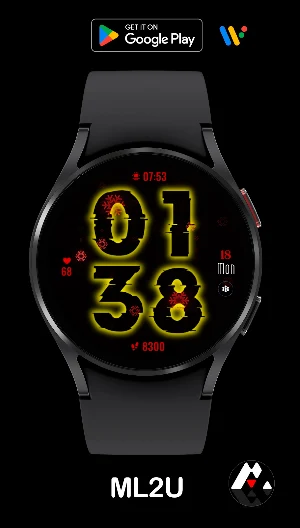 ML2U 513 Watch Face Screenshot 2