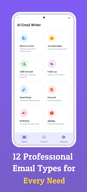 AI Email Writer: Smart Reply Screenshot 1