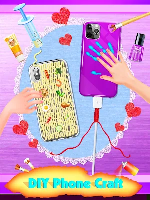 Cool DIY Phone Craft - Fashion Phone Designer Screenshot 1