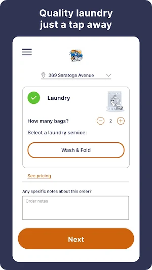 OC Mobile Laundry Screenshot 0