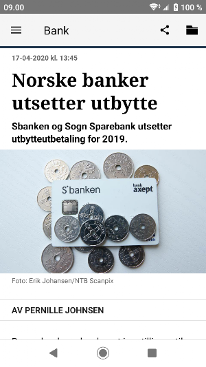 FinansWatch Norge Screenshot 1