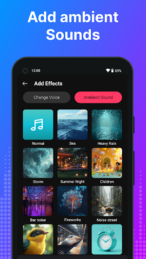 Voice Changer - Sound Effects Screenshot 3