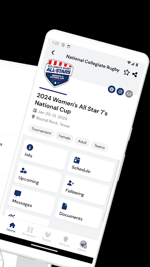 National Collegiate Rugby Screenshot 1