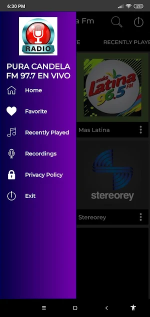 Pura Candela Fm 97.7 en vivo Screenshot 2