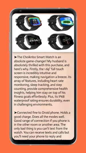da fit smartwatch guide Screenshot 1