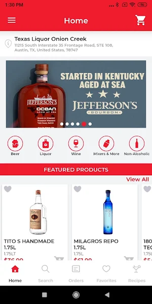Texas Liquor Screenshot 0