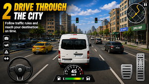 Urban Van Driver Simulator Screenshot 2