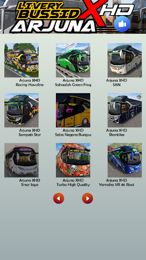 Livery Bussid Arjuna XHD v3.7 Screenshot 3