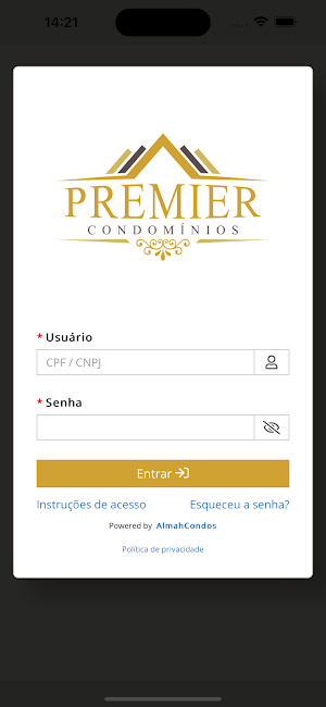 Premier Condomínios Screenshot 1