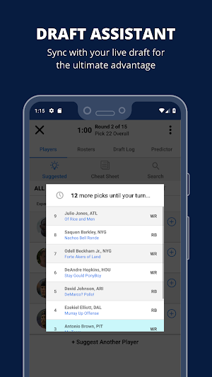 Fantasy Football Draft Wizard screenshot 5