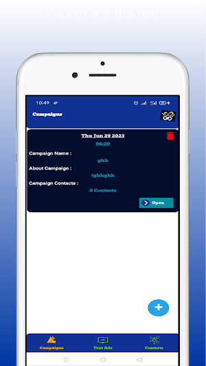 Mako BulkSMS Sender: Marketing Screenshot 0